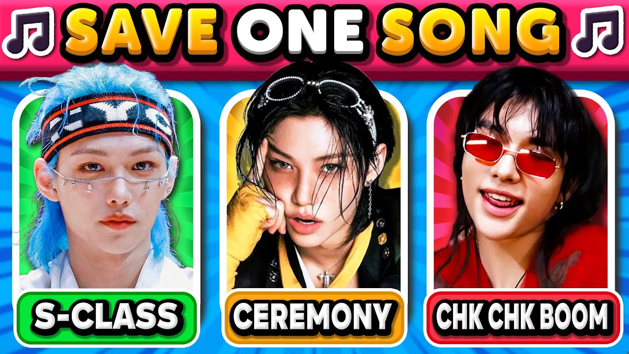 SAVE ONE KPOP SONG: SAME GROUP EDITION - KPOP GAME 2025