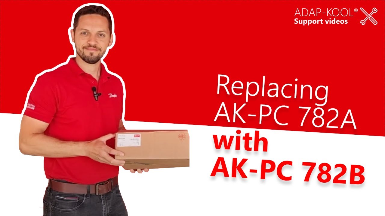 How to replace AK-PC 782A with AK-PC 782B