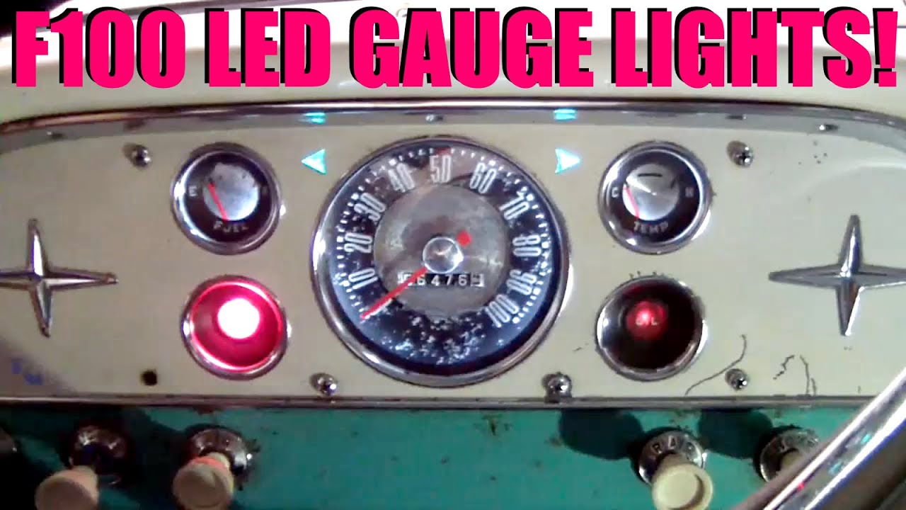 1959 Ford F100 Instrument Cluster LED Lights CONVERSION Episode 16