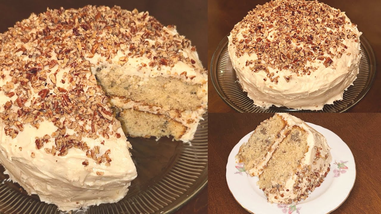 Southern Butter Pecan Cake - Butter Pecan Cake Recipe - Ellen’s Thanksgiving Series 🥜🍰