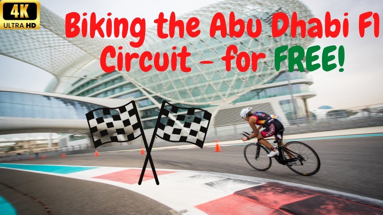 Cycling The Abu Dhabi F1 Circuit FOR FREE | POV Lap | 4K