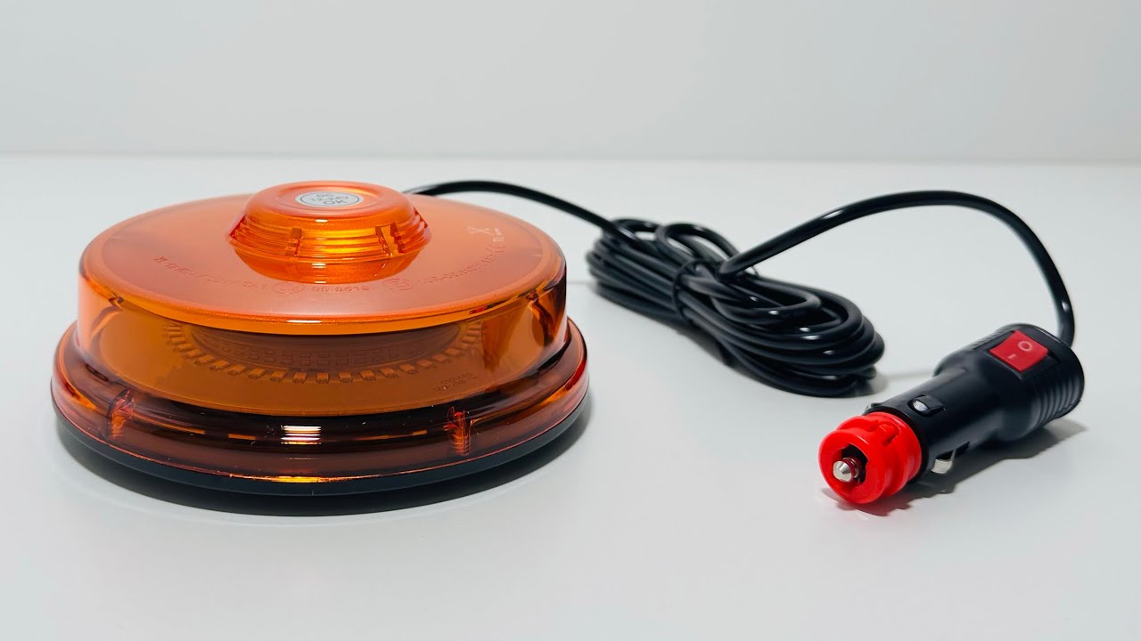 Kogut led UFO na magnes lampa ostrzegawcza 12v 24v