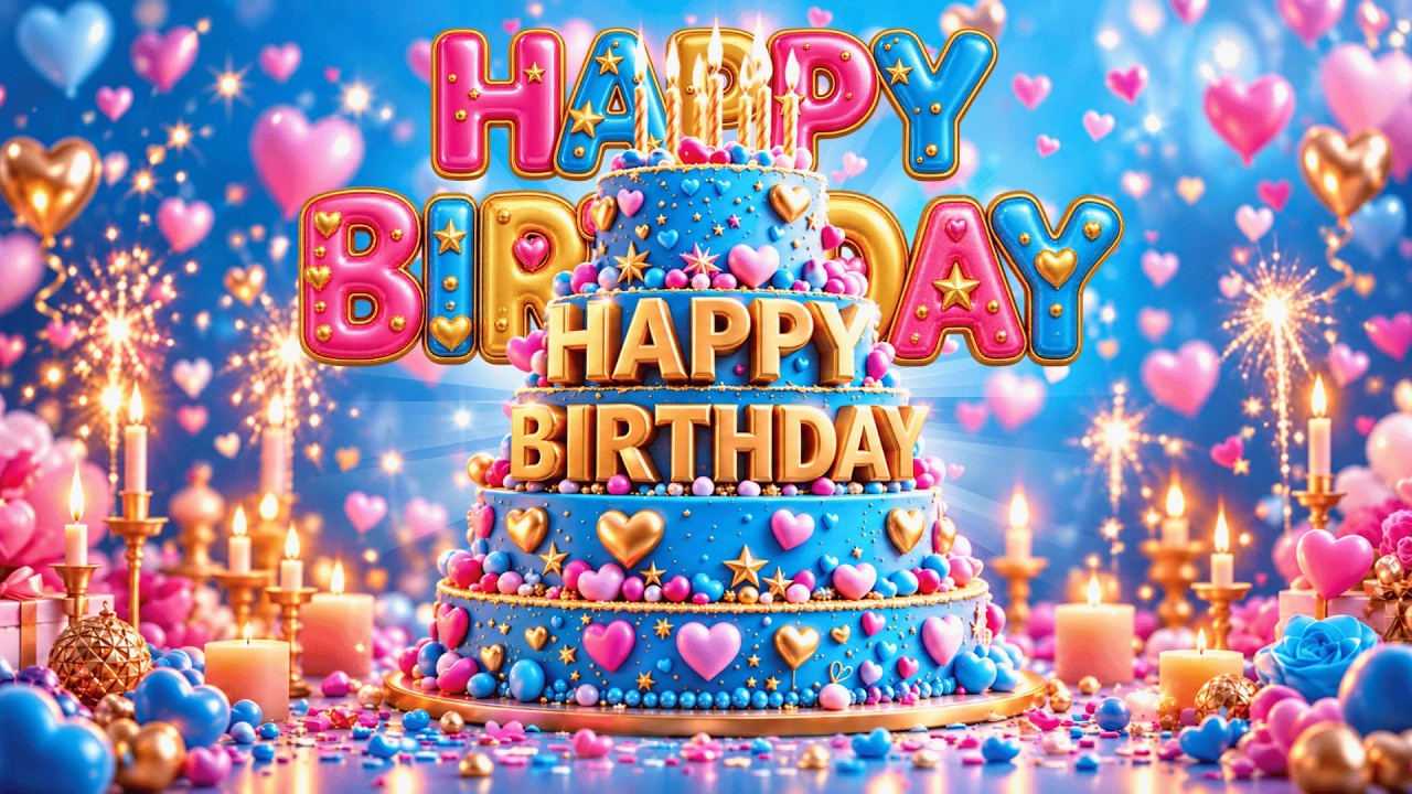 Happy Birthday to You 🎈Celebration Video