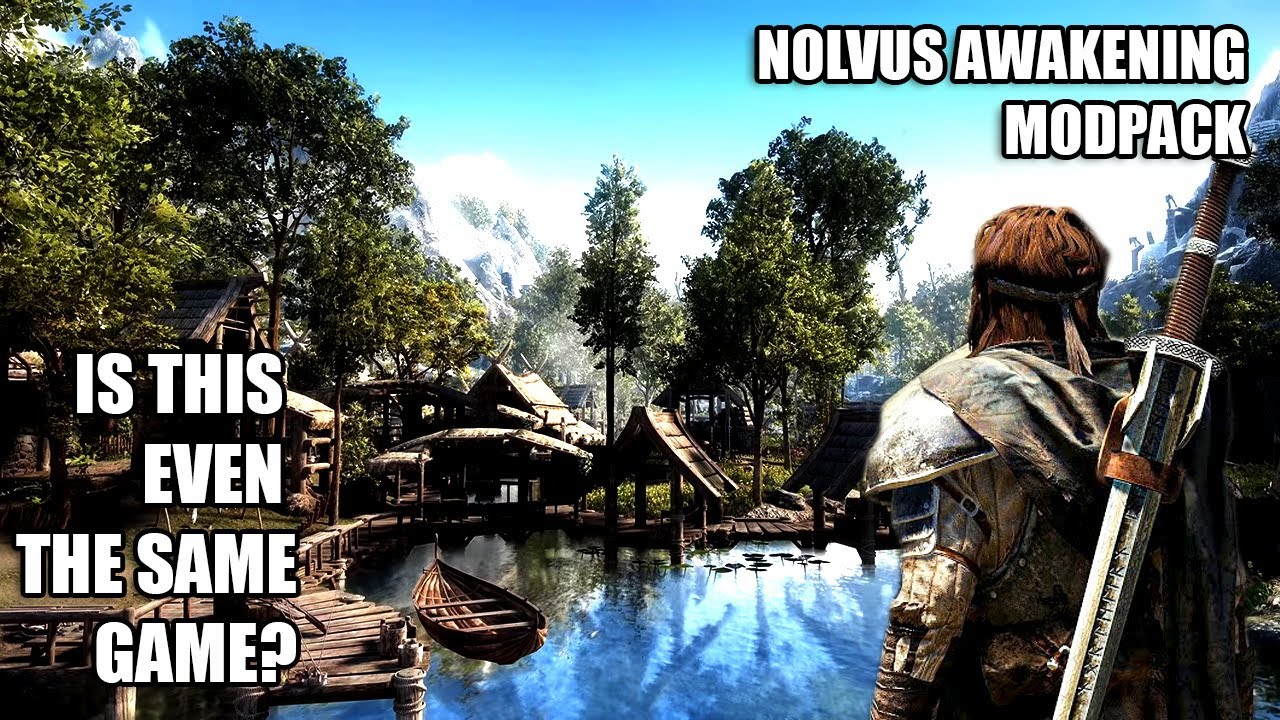 Skyrim Looks Like a Whole New Game: Nolvus Awakening