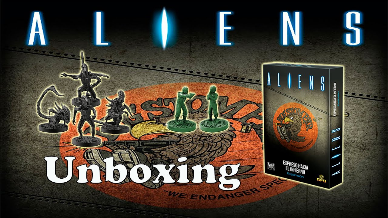 Aliens: Expreso Hacia el Infierno #1 | Expansión | Unboxing