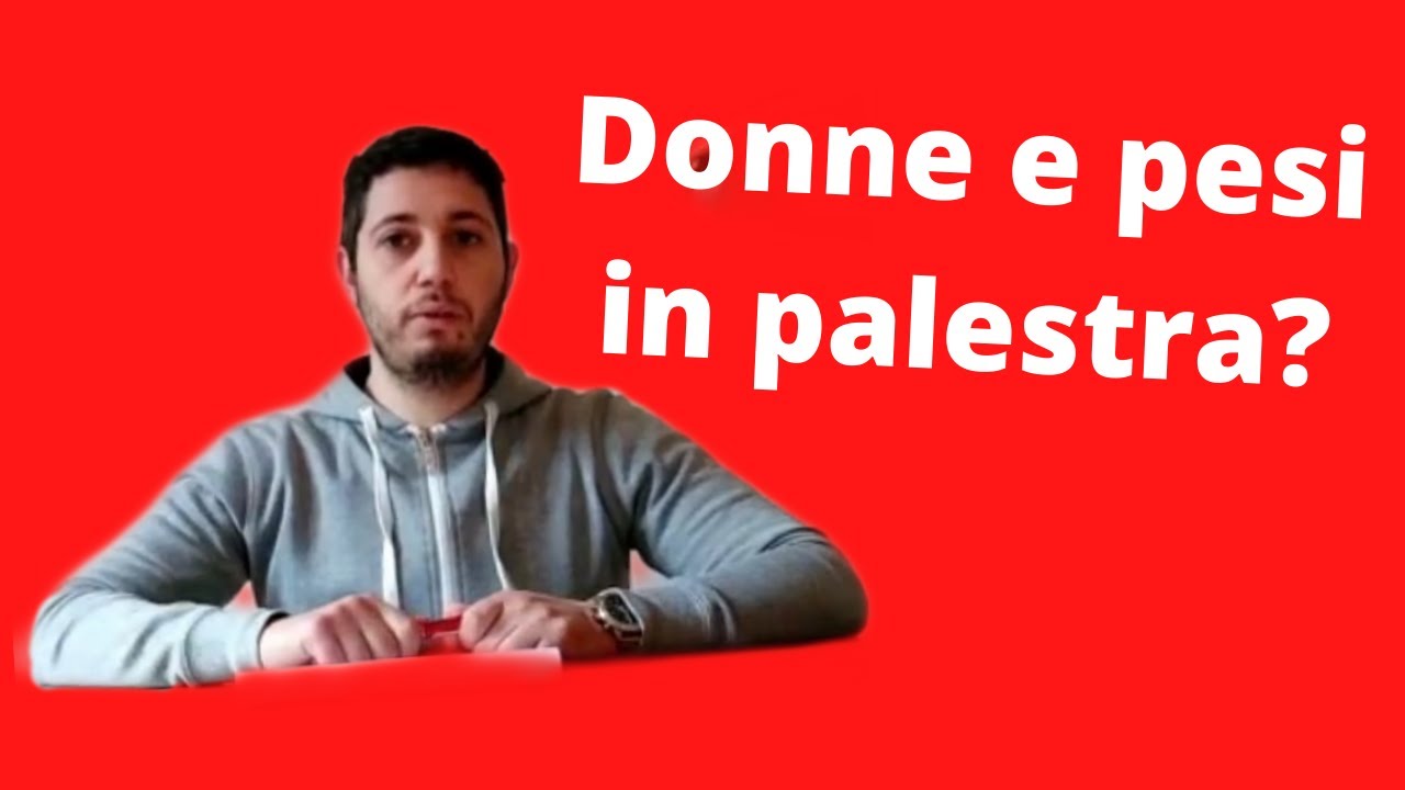 Donne e pesi in palestra