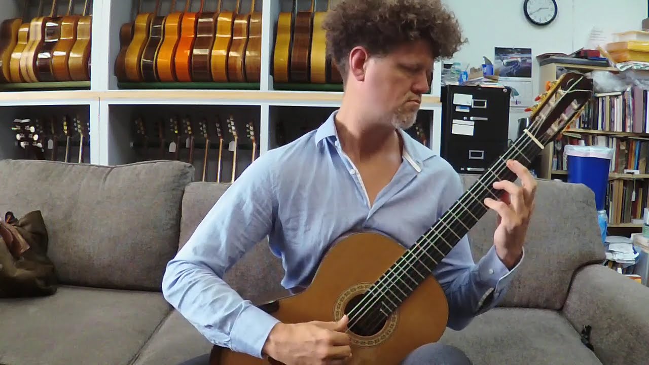 2009 Cuong Smallman Style Classical Guitar Fandango Rodrigo David Trevors