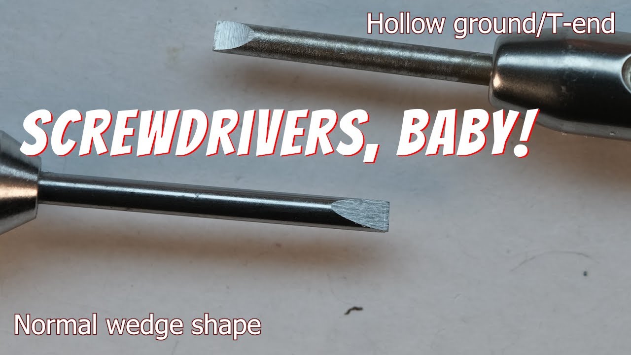 How to use and choose screwdrivers!