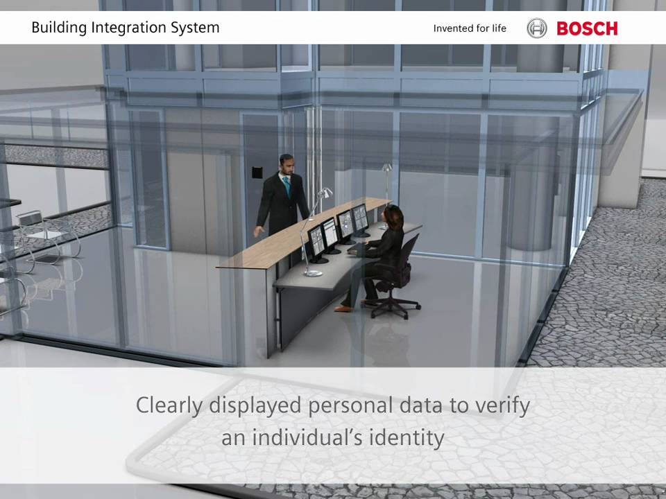 Bosch Security - Building Integration System - Access and Video Verification