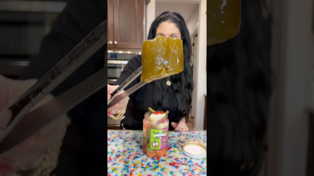 ⭐️MUKBANG⭐️ MORGAN&rsquo;S MIX PICKLES #mukbang #asmr #pickles #pickles #pickled