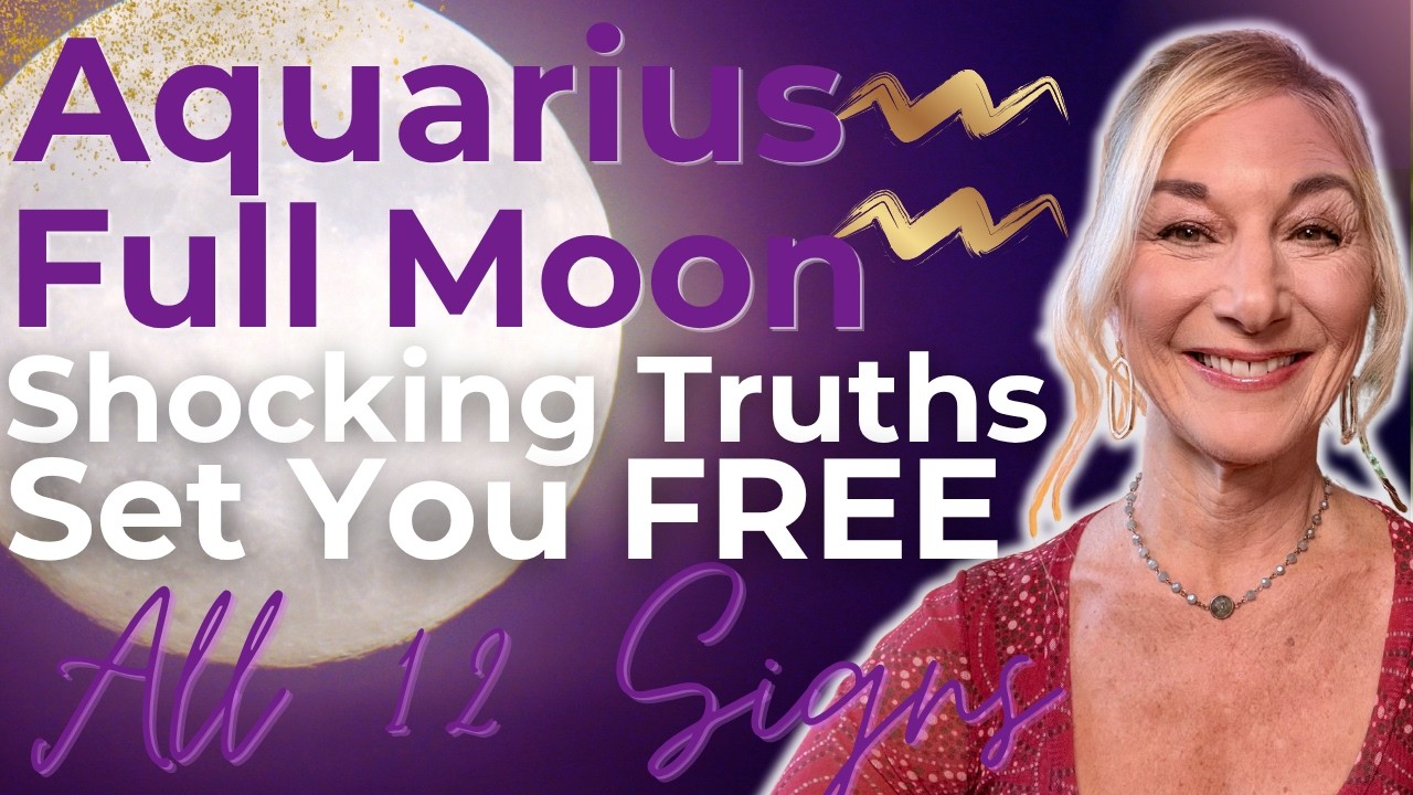 Aquarius Full Moon ♒️🌕 Rising Up! Breakdowns to Breaking Free! 💫  All Signs