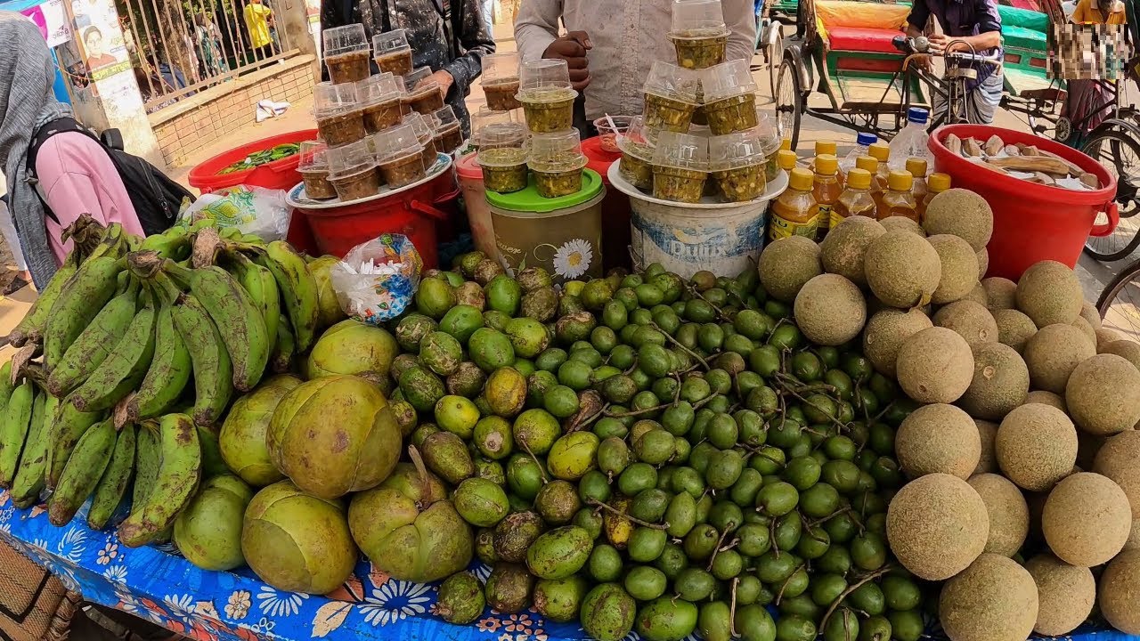 Kacha Kola vorta recipe, Mix Green fruits Vorta  Mouth watering street food of Dhaka University!