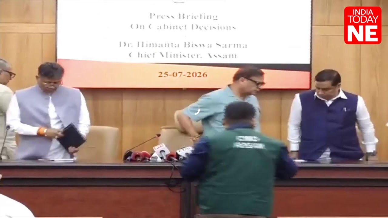 LIVE | Assam CM addresses media on key cabinet decisions