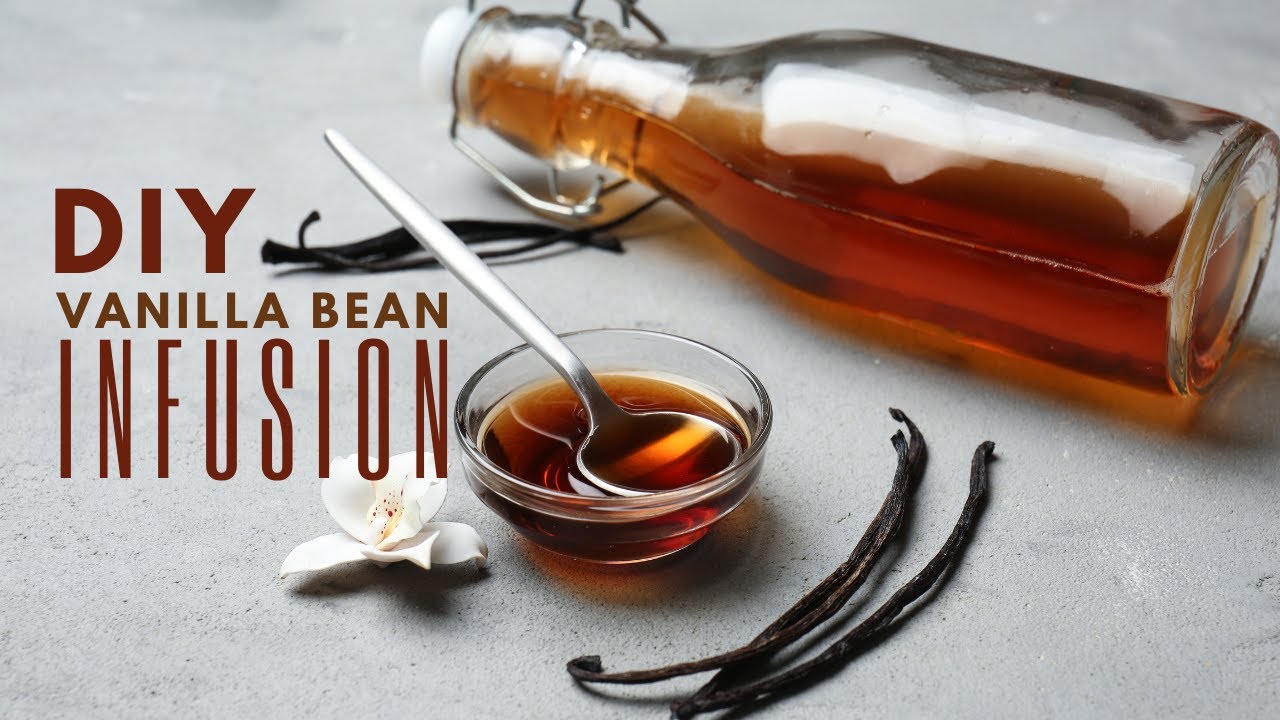 DIY Vanilla Bean Infusion - Make your own vanilla bean oil infusion from vanilla bean pods.