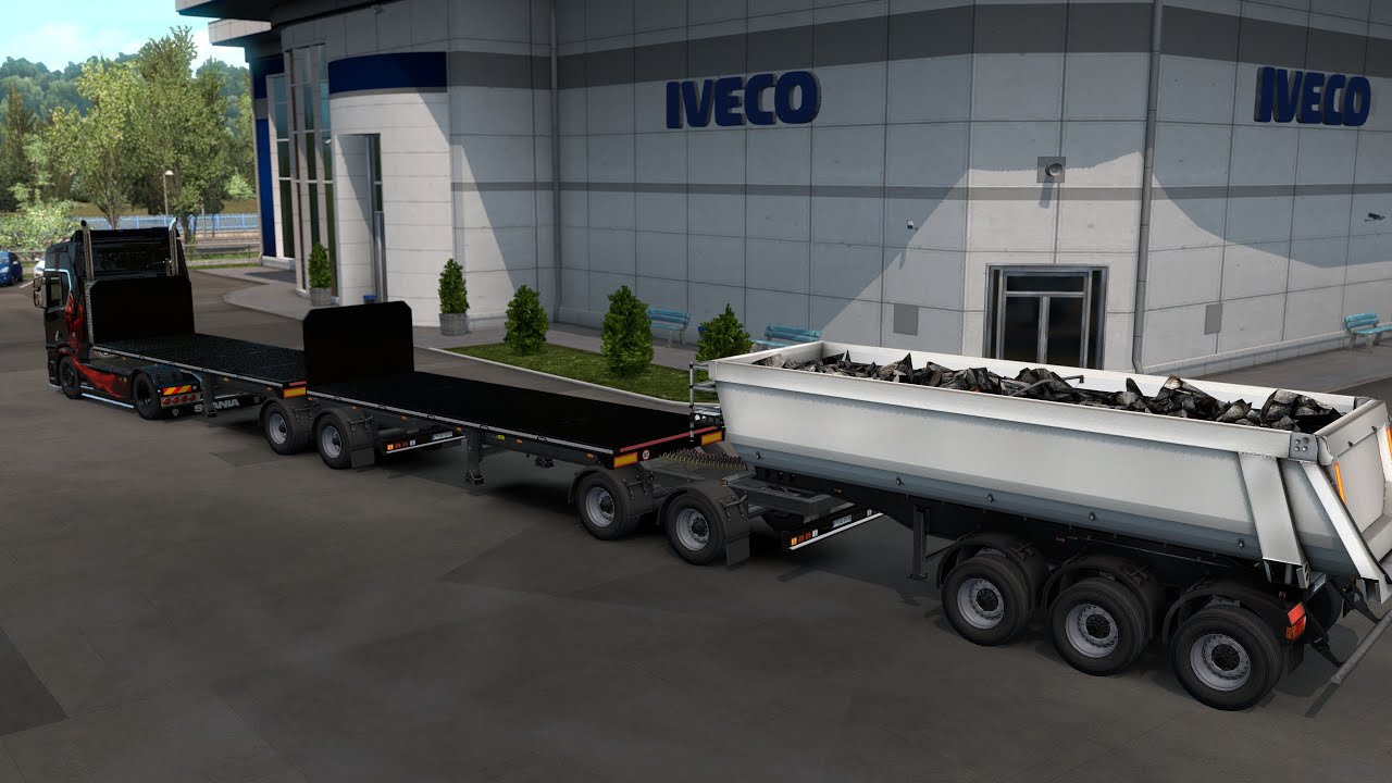 ETS2 - Save Editing - Triple Trailer (B-Triple) - Part 2
