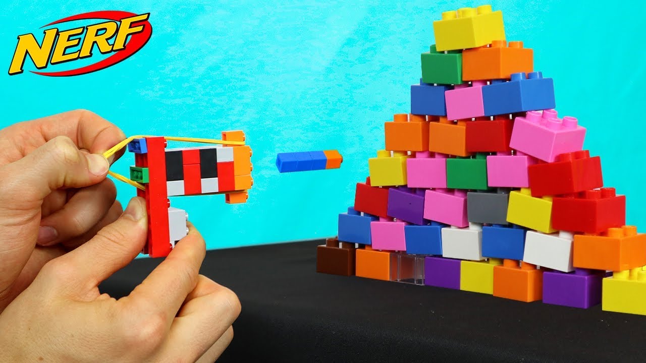 WORLDS SMALLEST LEGO NERF GUN!!
