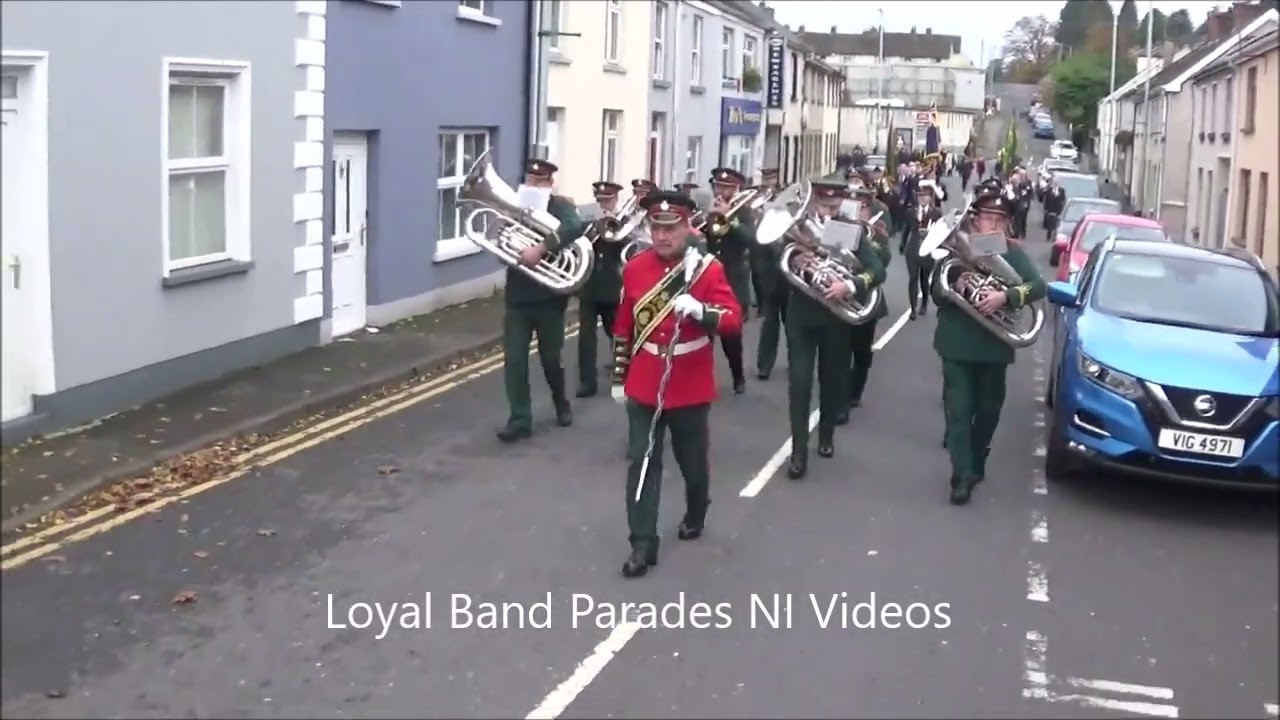 Ballyreagh Silver Band (2) @ Fintona R.B.L Remembrance Sunday 2022