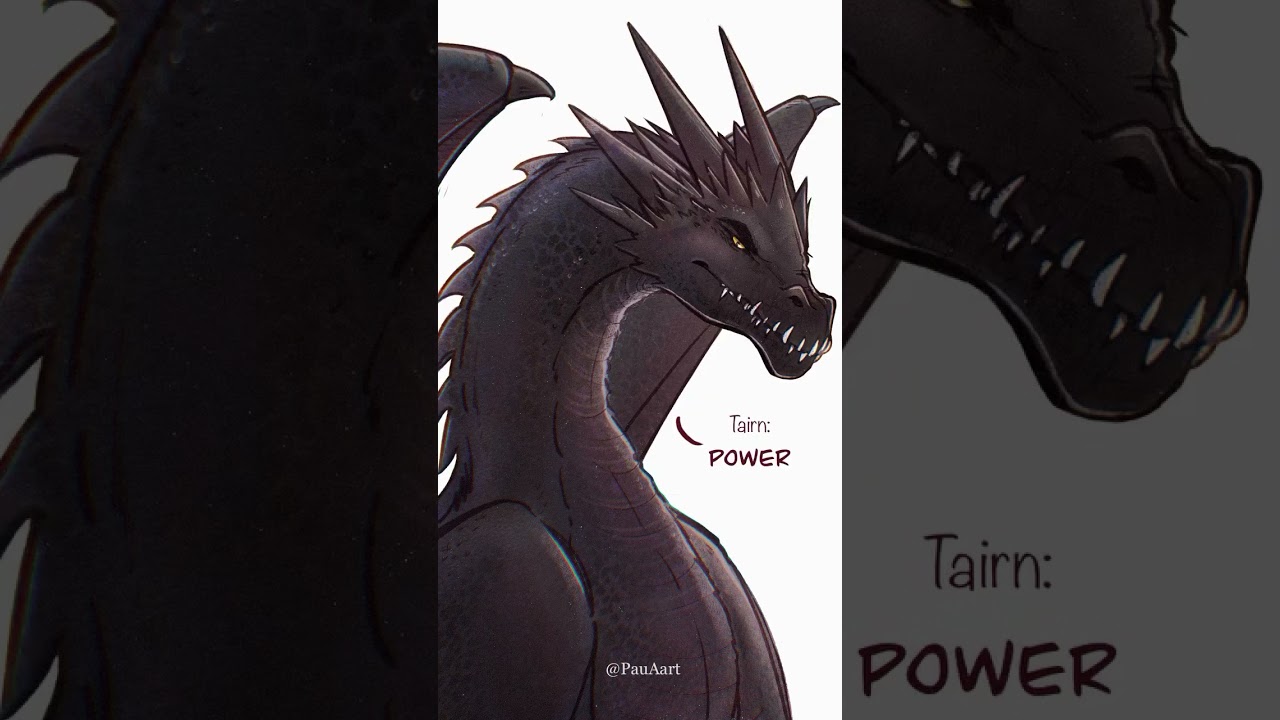 Tairn, Sgaeyl and Andarna from Fourth Wing series ✨🔥 #fourthwing #booktube #booktok #books