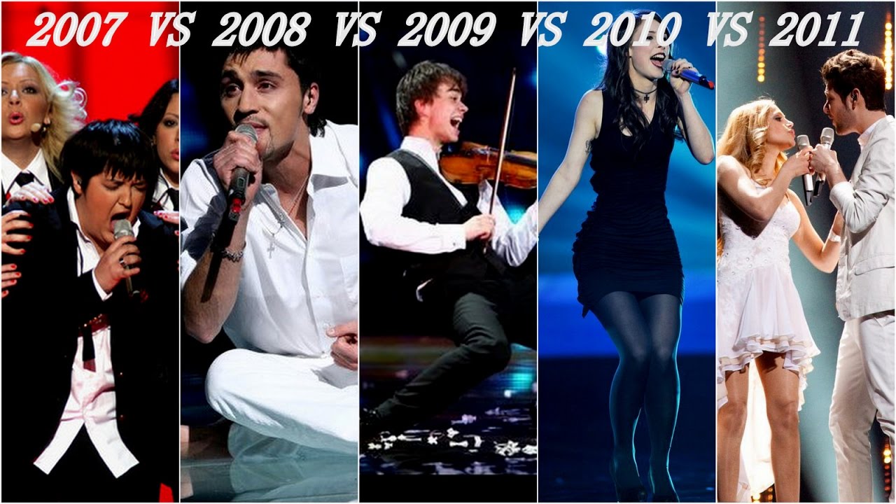 Eurovision Battle : 2007 VS 2008 VS 2009 VS 2010 VS 2011