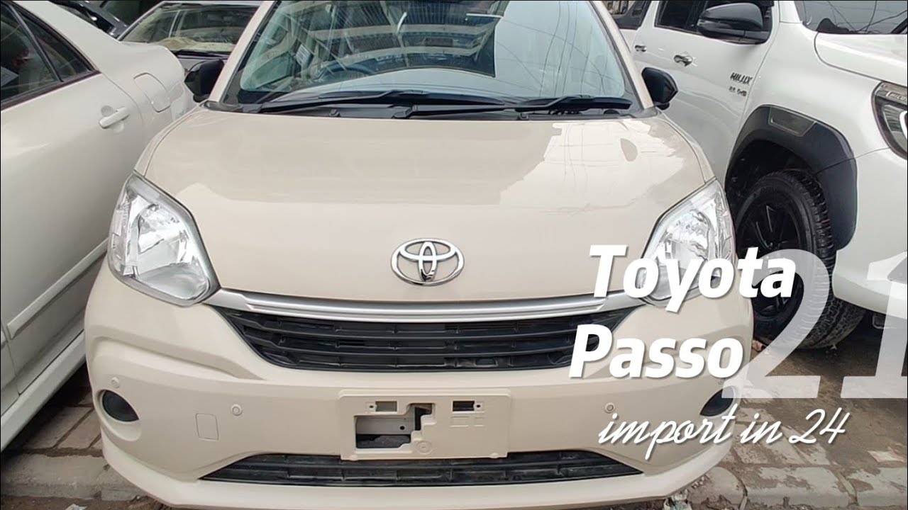 2024 Toyota Passo Import from Japan | 2021 Model with 1000cc Engine & Extra Gadgets