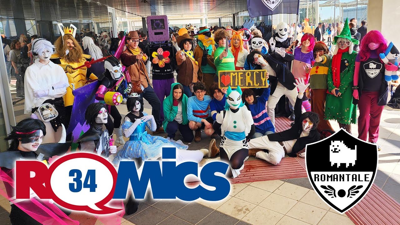 UNDERTALE//DELTARUNE COSPLAY GROUP (Romics 34)