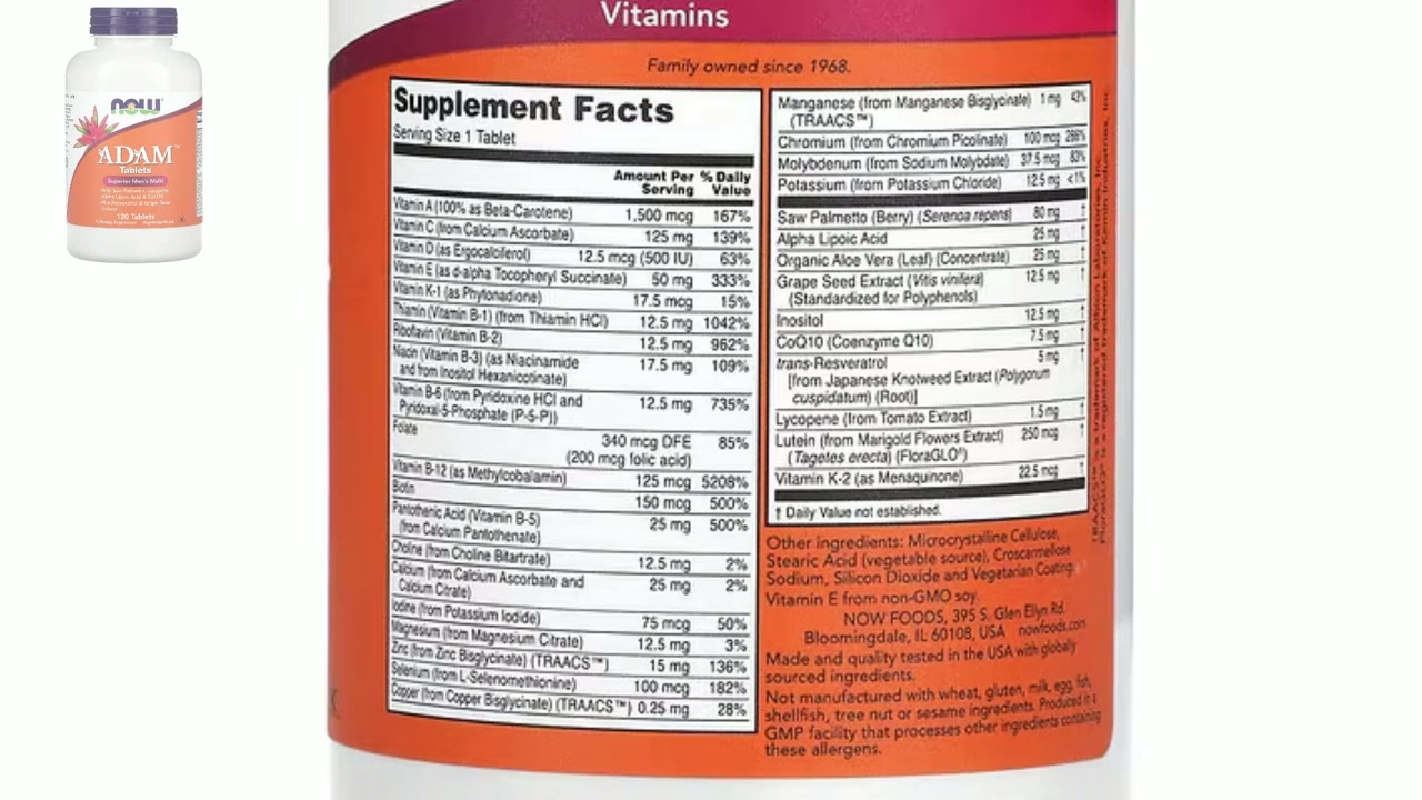 ADAM Men&rsquo;s Multivitamin Review &mdash; A Deep Dive into Why It&rsquo;s Worth It