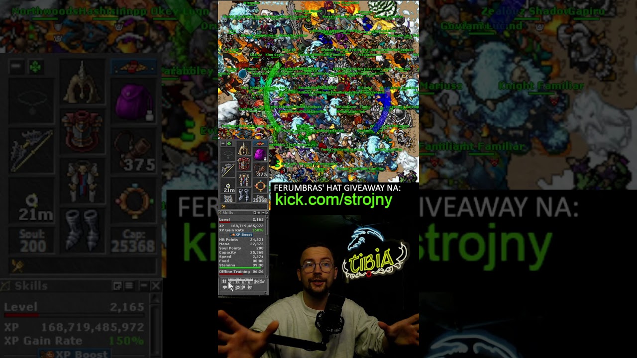 TEGO BOSSA WARTO ROBIĆ, BO POJAWIA SIĘ RAZ W MIESIACU! #tibia