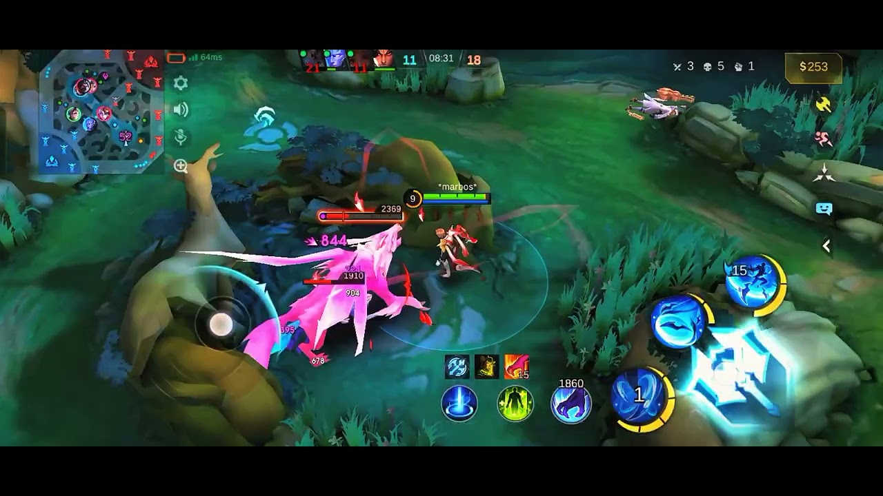 Model pembantaian dari raja asasing @MobileLegends5v5MOBA 