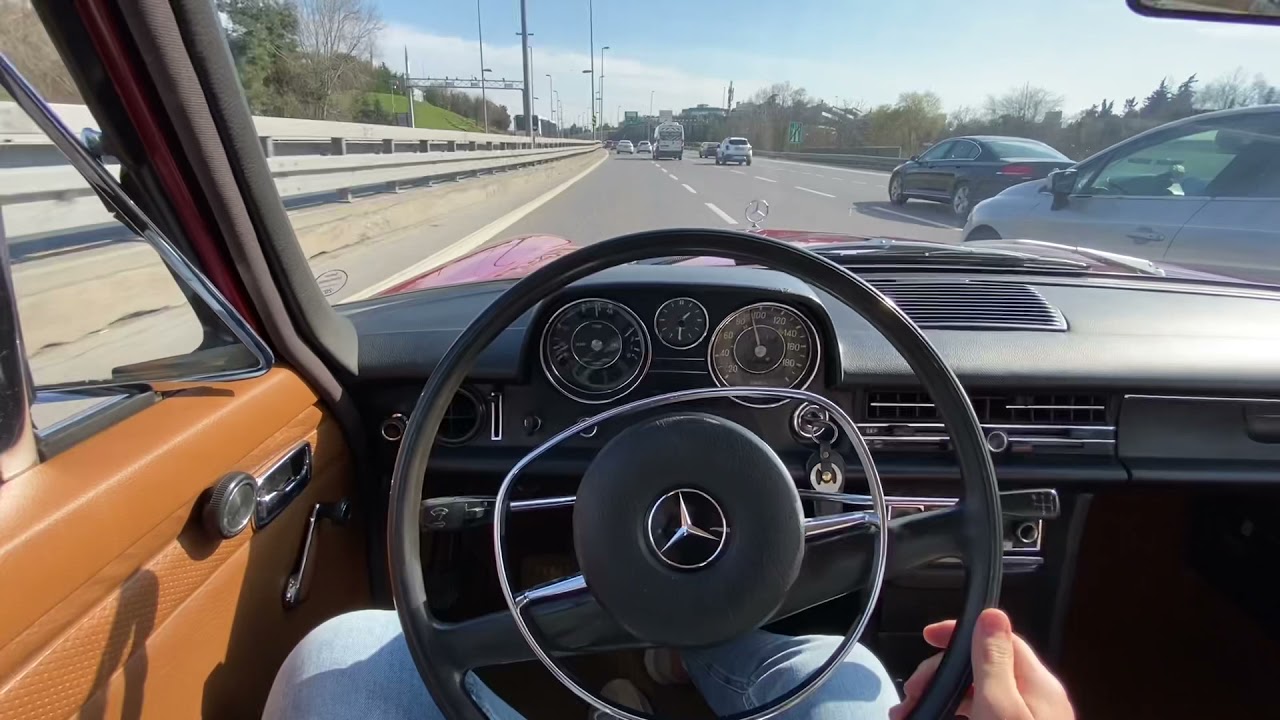 1970 Model Koldan Vitesli W115 Mercedes / Küllenen Aşk