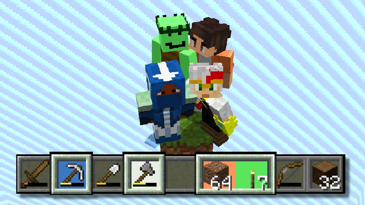 Playing Oneblock with a shared inventory is insanely BRAINDEAD
