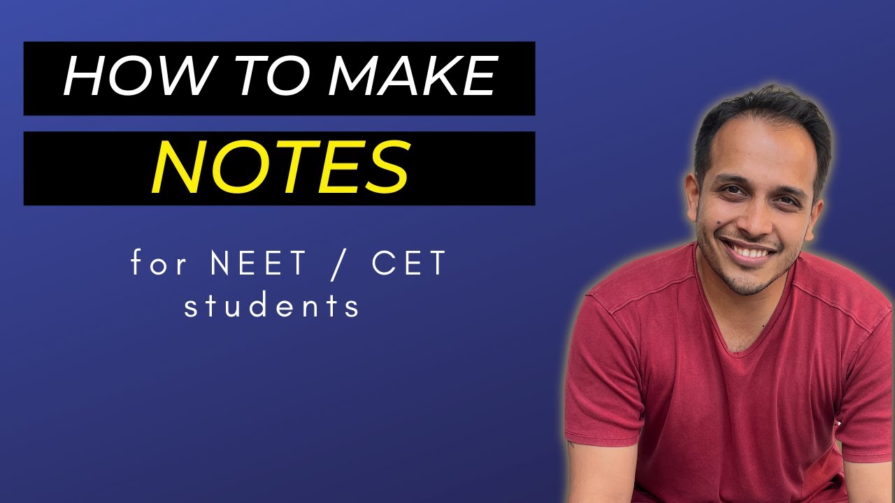 🔴 ON MAKING NOTES | Learning to learn : Part 2