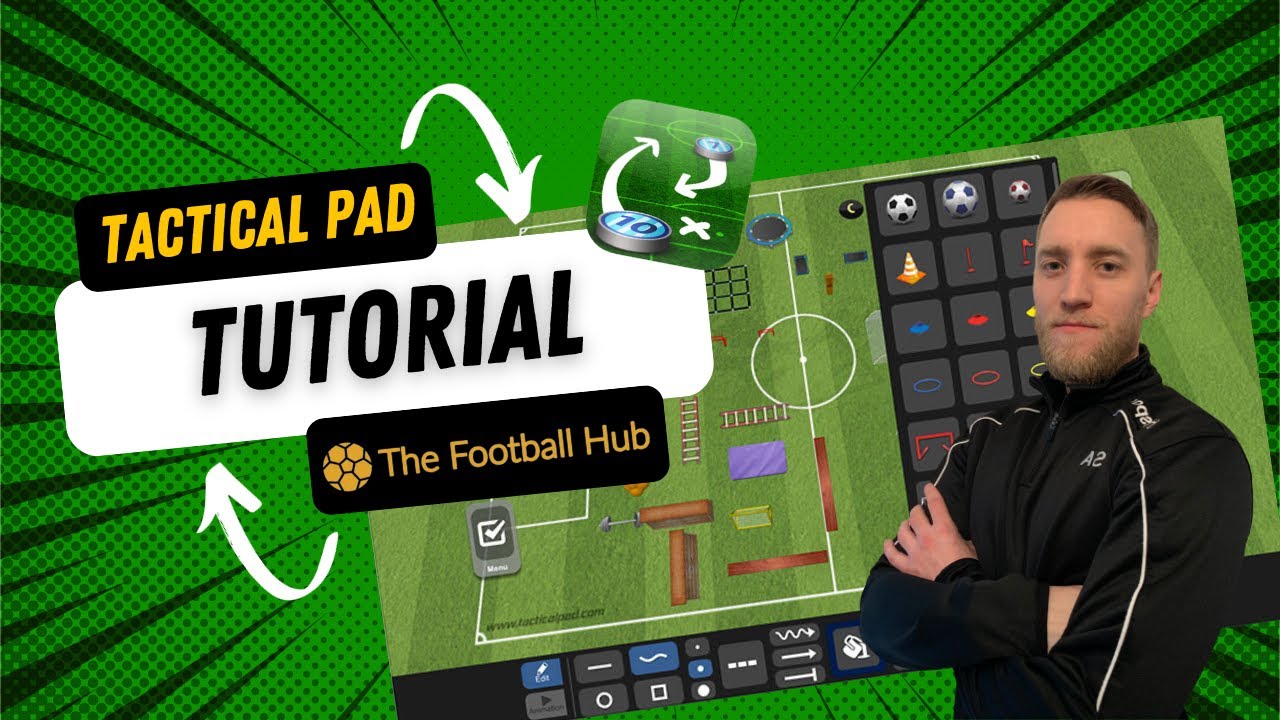 Tactical Pad Tutorial - Building Your Football/Soccer Training Session