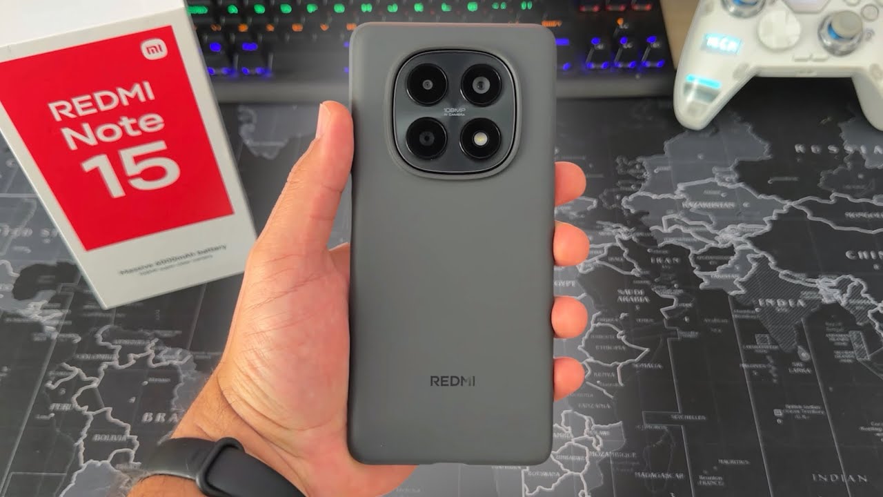 COMPREI O REDMI NOTE 15 4G O BARATINHO DA XIAOMI! UNBOXING E TESTES! 