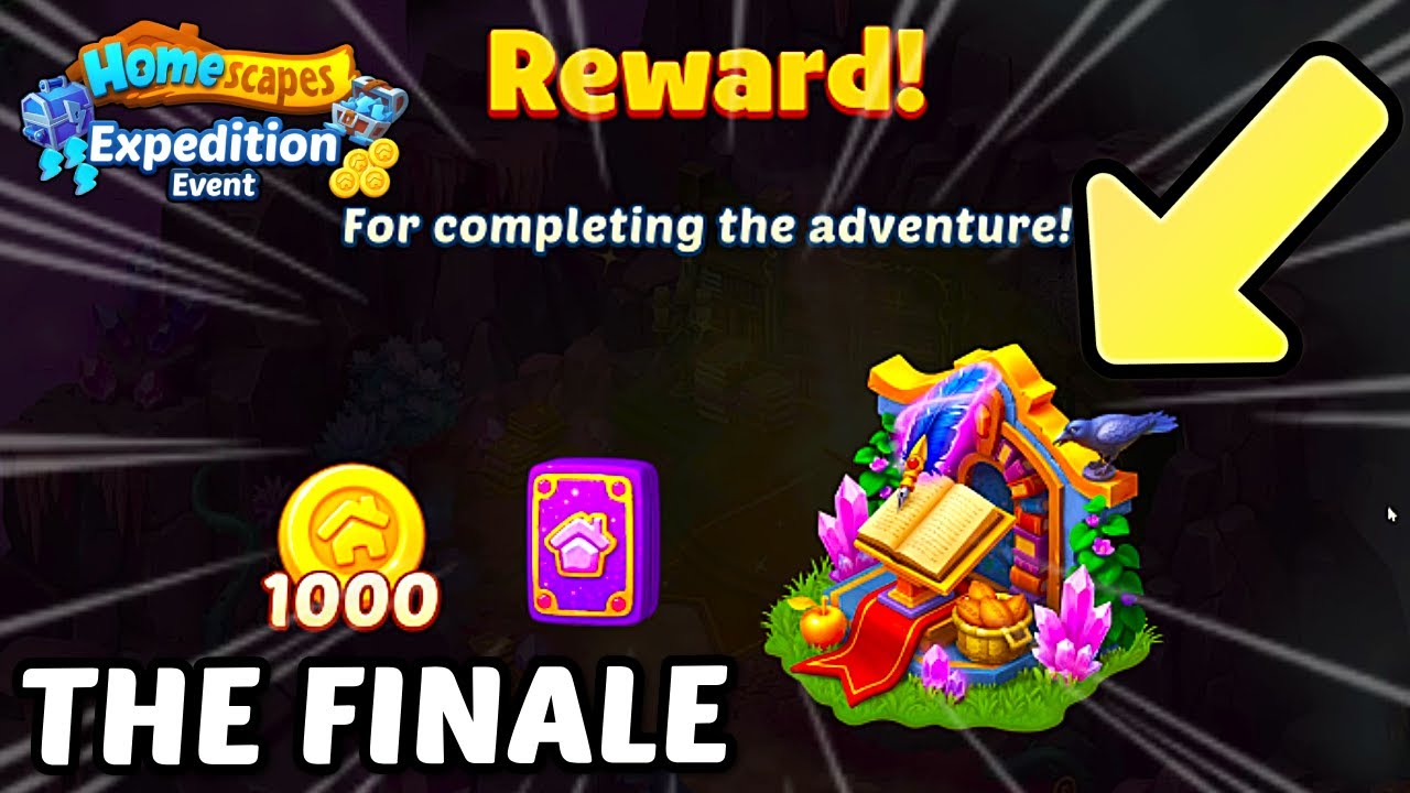 My LAST Completed Expedition in Homescapes. [100%]