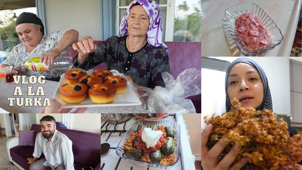 Mi Cuñada Cocinó Pero Yo Hice El Postre Muffins + Esto Me Dieron | Mexicana En Turquía
