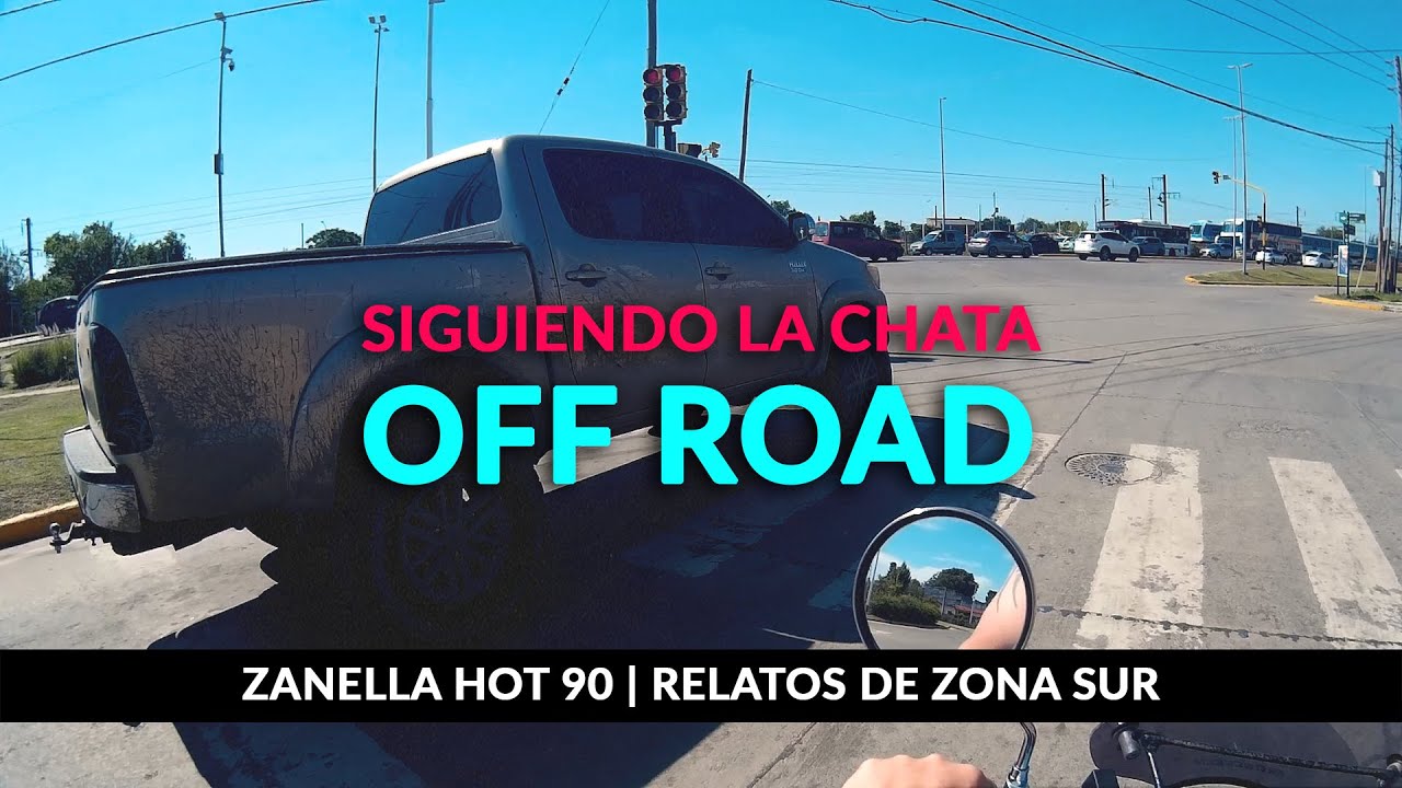 Del OFF ROAD al conurbano | Siguiendo la CHATA off road 🛵