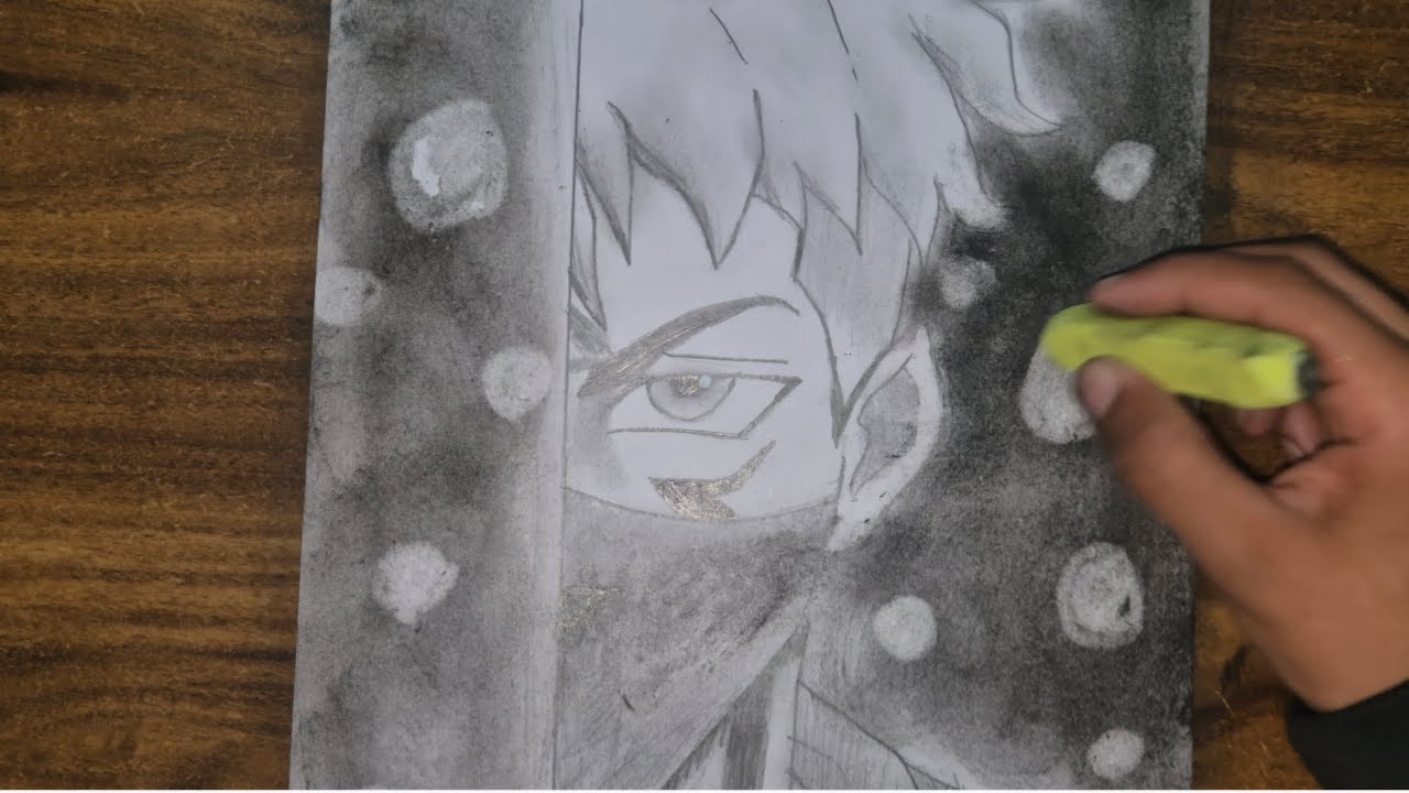 How to make anime drawing step by step #drawing #video 