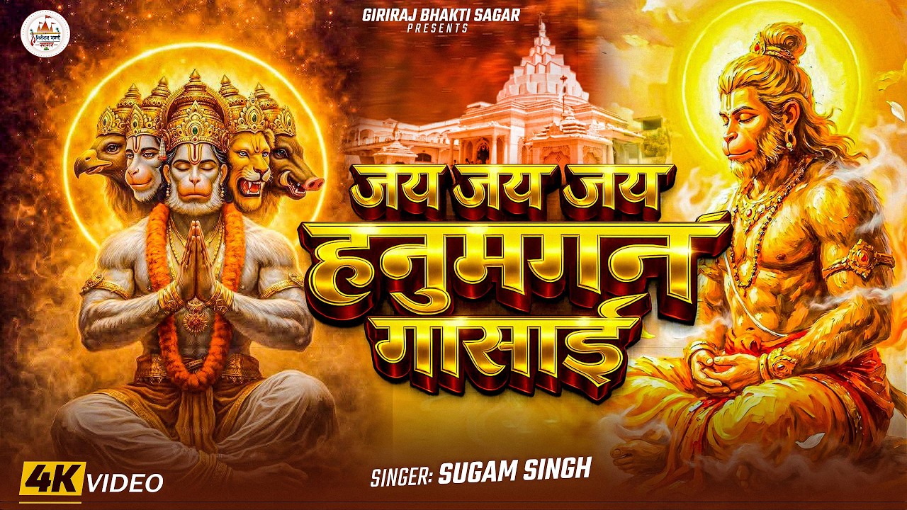 Jai Jai Jai Hanuman Gusai I जय जय जय हनुमान गोसाईं | Sugam Singh | Letest Hanuman Bhajan 2025