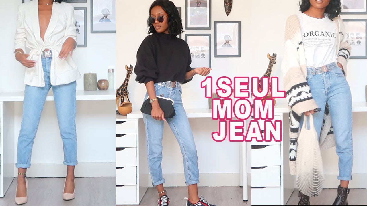 CANON AVEC UN SEUL MOM JEAN ET DES STYLES DIFFÉRENTS