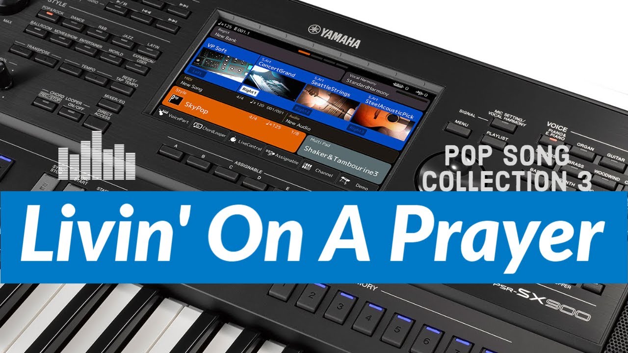 Livin' On A Prayer ( Bon Jovi) | Keyboard Cover on Yamaha Genos