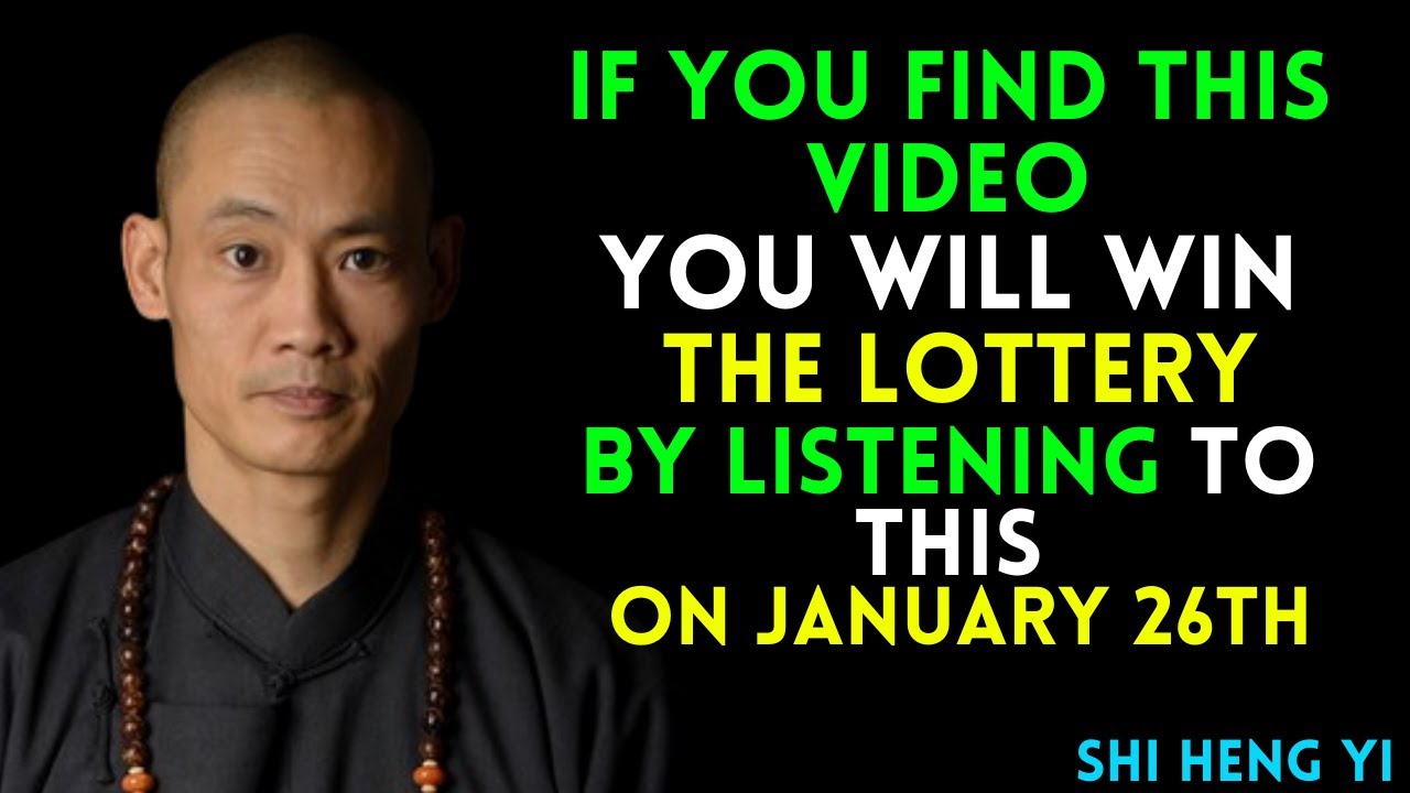 If you're seeing this On 26 January, the UNIVERSE has chosen you. Your Sign to Win the Lottery...