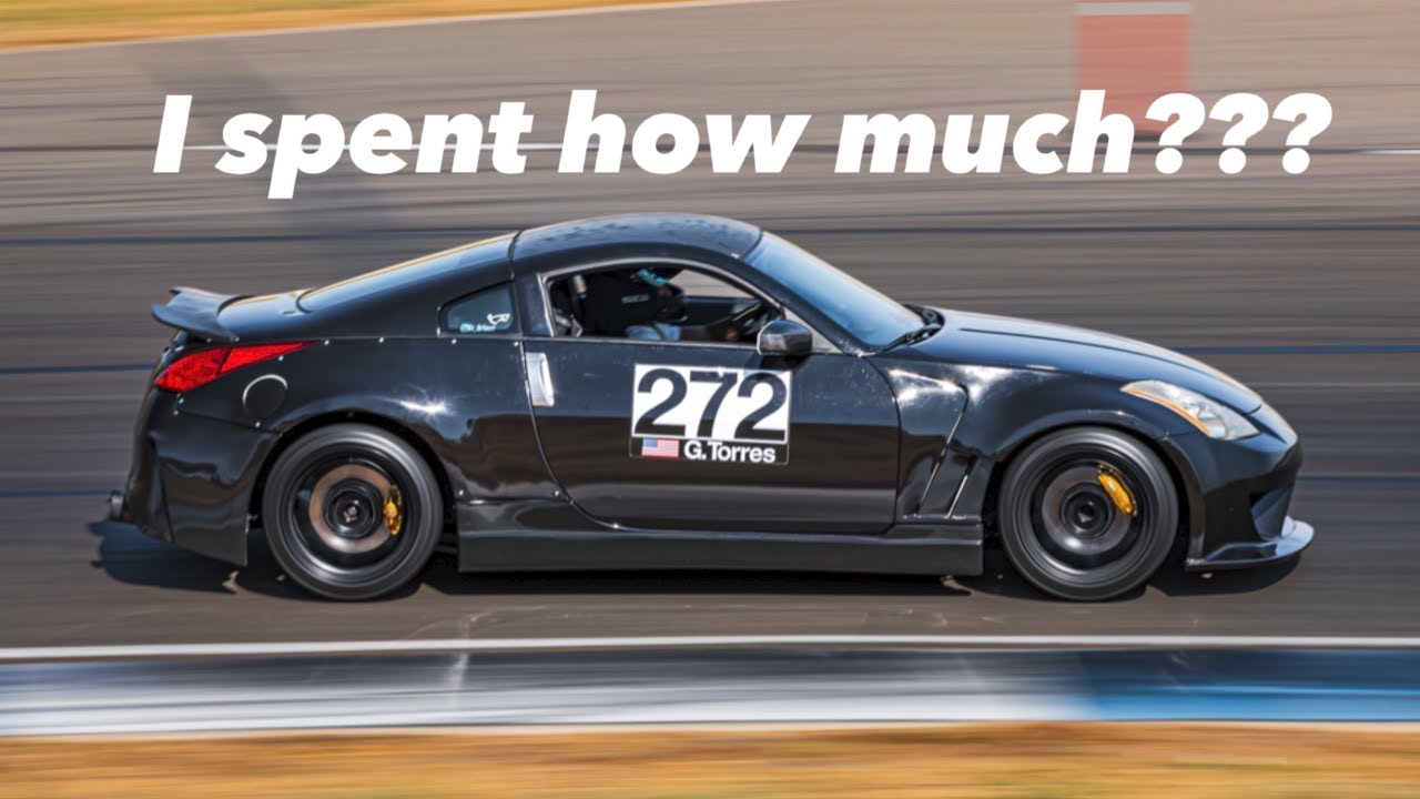 How Much I Spent On My Track 350Z!