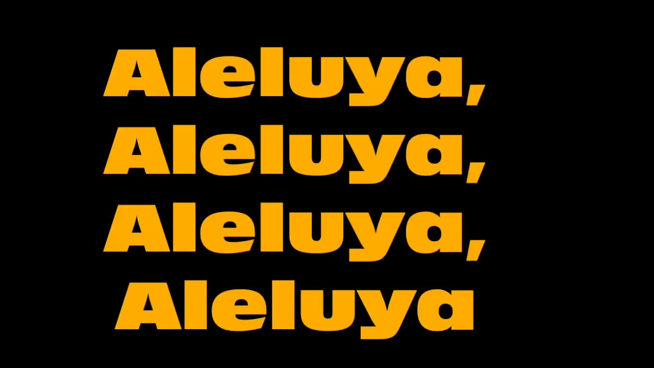 Aleluya letra avivamiento