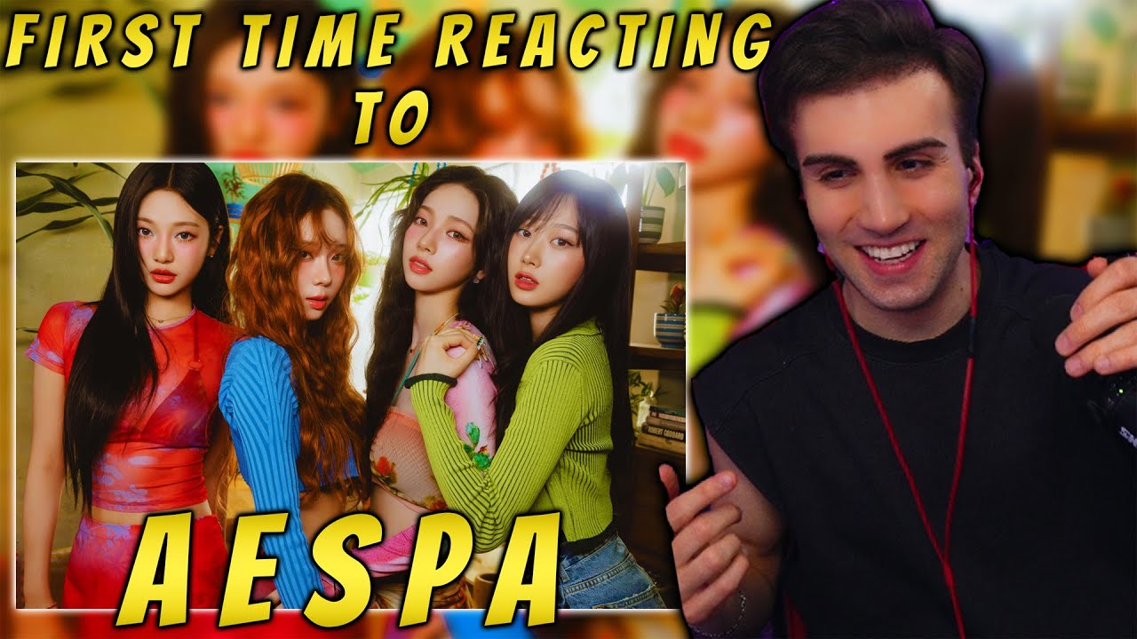 FIRST TIME REACTING TO AESPA (K-POP)