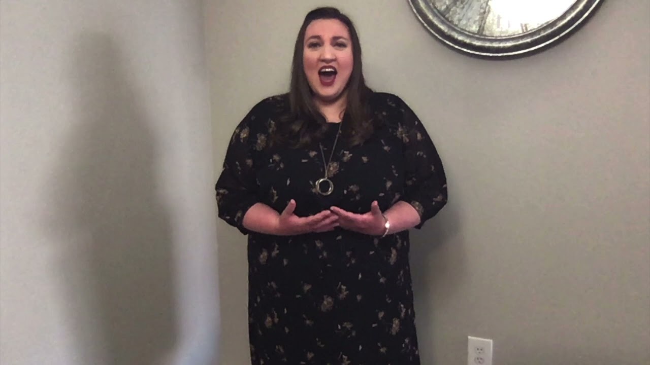 Margot Friedli VAASF Audition Vocal Artistry Singer Division