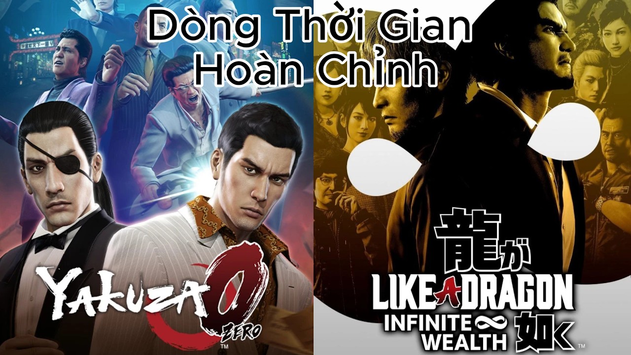 Cốt Truyện game Yakuza : Toàn Bộ Dòng Thời Gian
