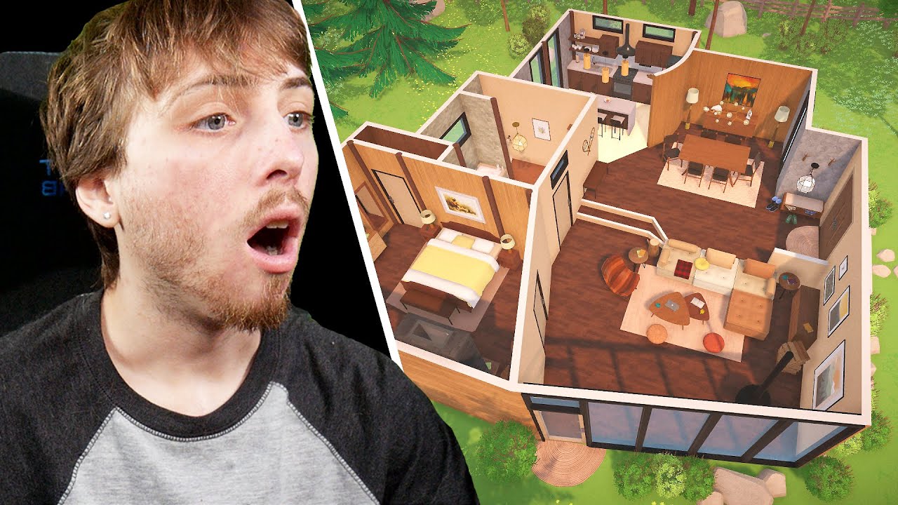 Реакция на игровой процесс строительства дома в Paralives!! 😱