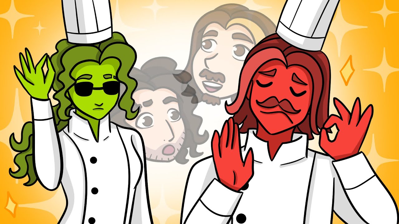 Game Grumps Animated - Pierre x Cindy (Plate Up!)