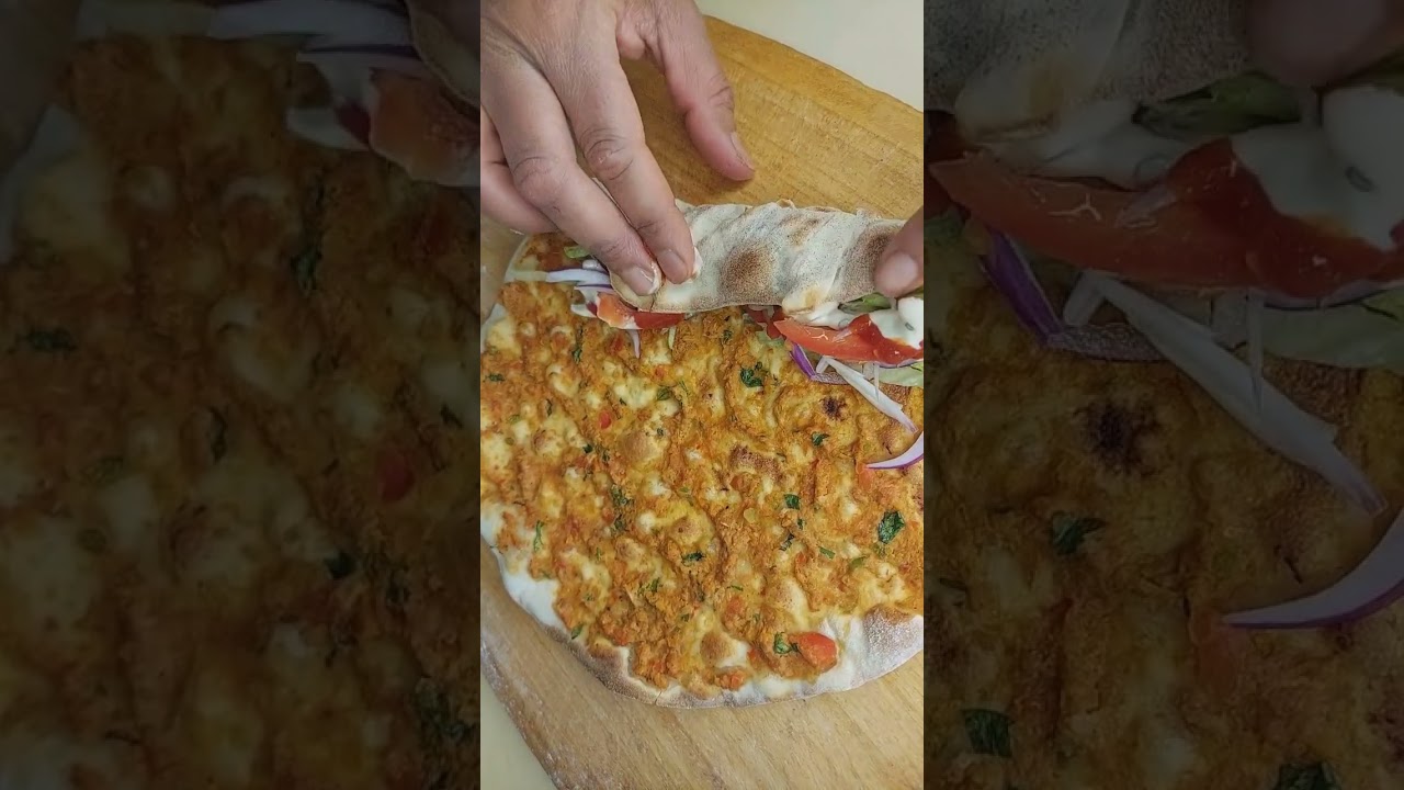 Heerlijke turkse pizza binnenkort op mijn kanaal.