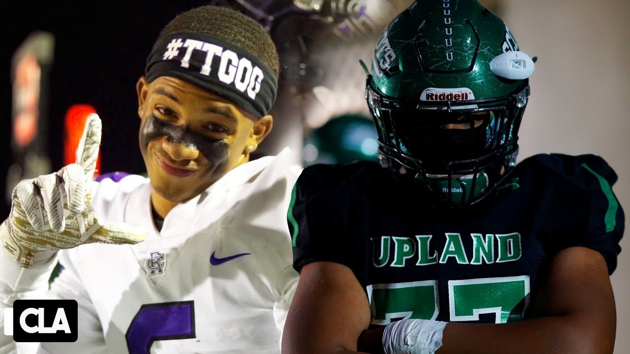 RIVALRY CLASH! Upland vs Rancho Cucamonga | Ohio State QB Target CJ Stroud & Silas Bolden GO CRAZY!